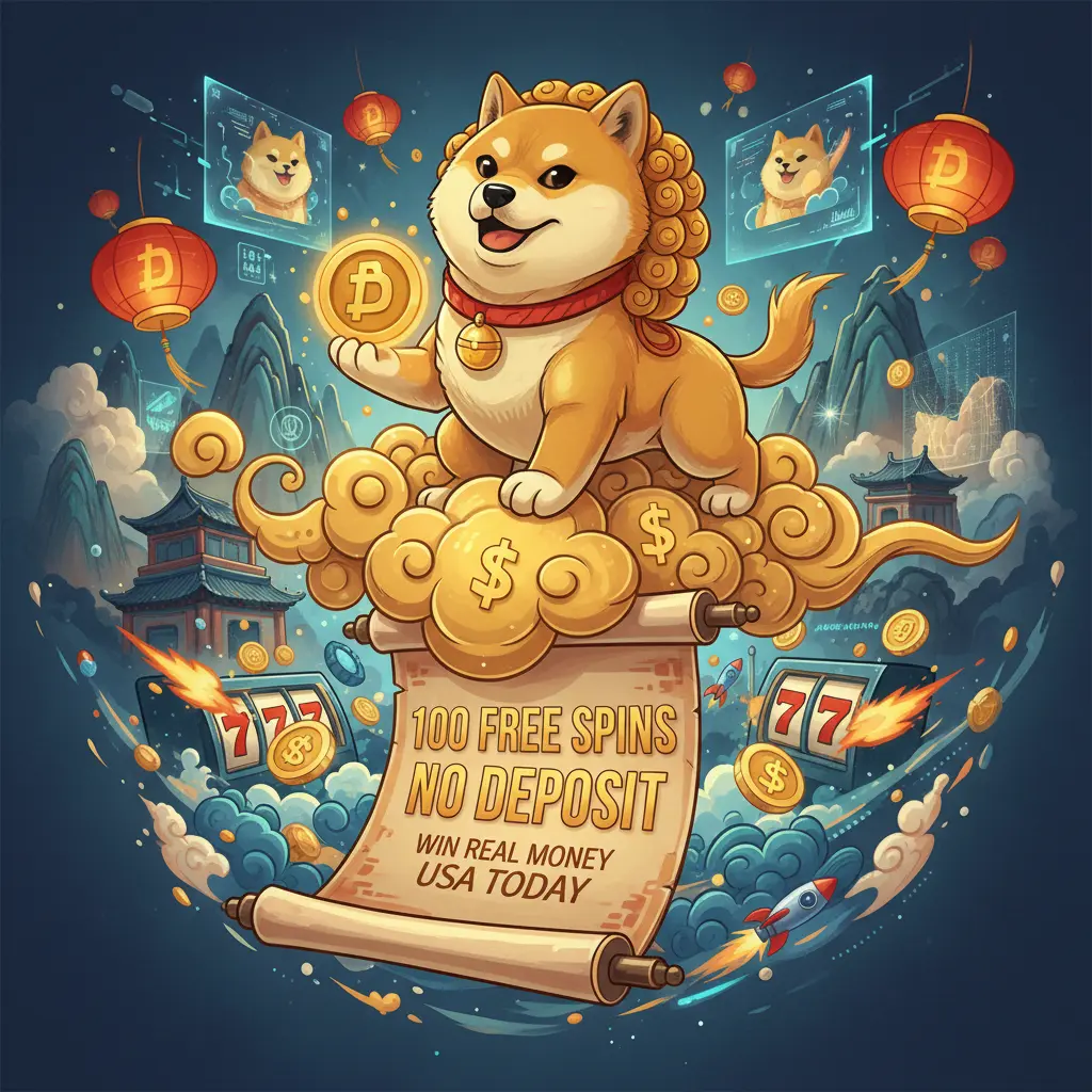 100 free spins no deposit win real money usa today - Dogecoin